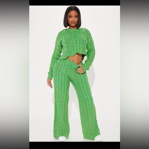 Two piece sweater set